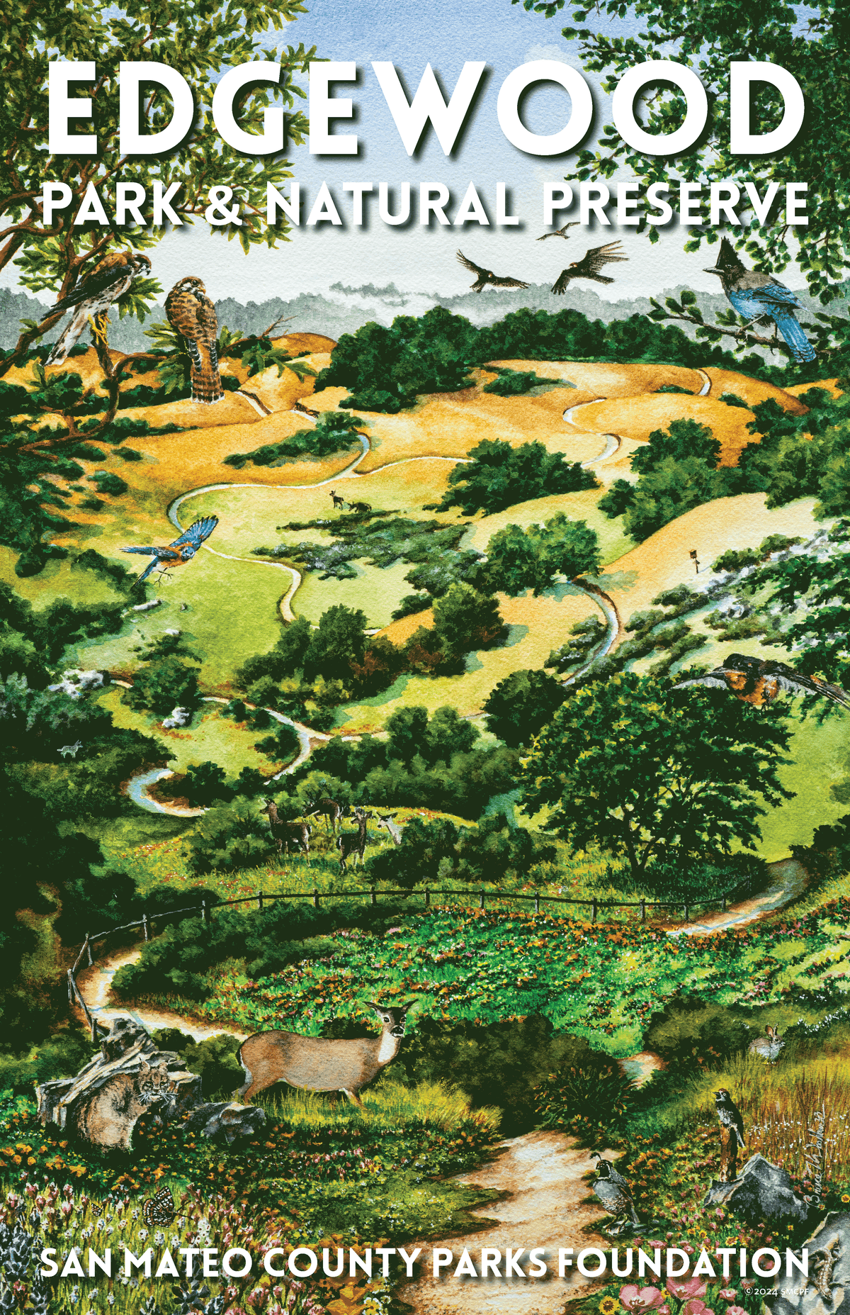 Edgewood Park & Natural Preserve Poster