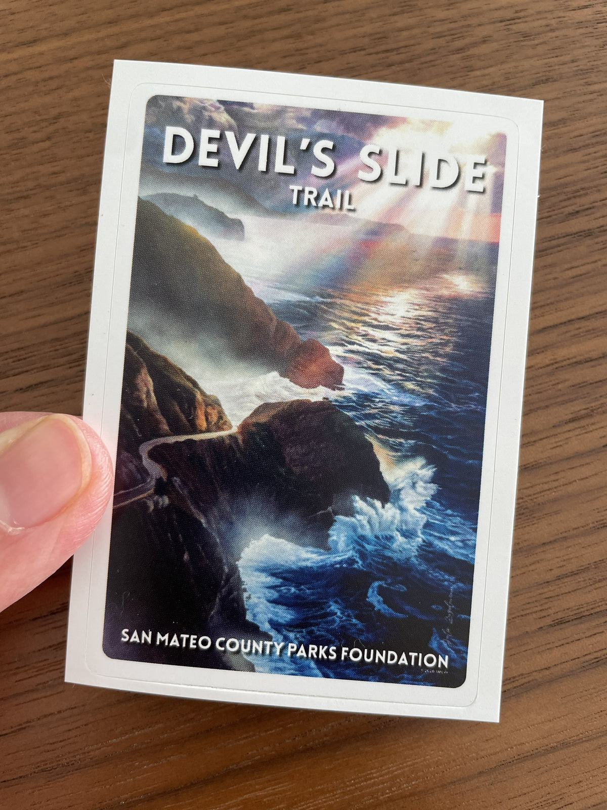 Devil's Slide Trail Sticker