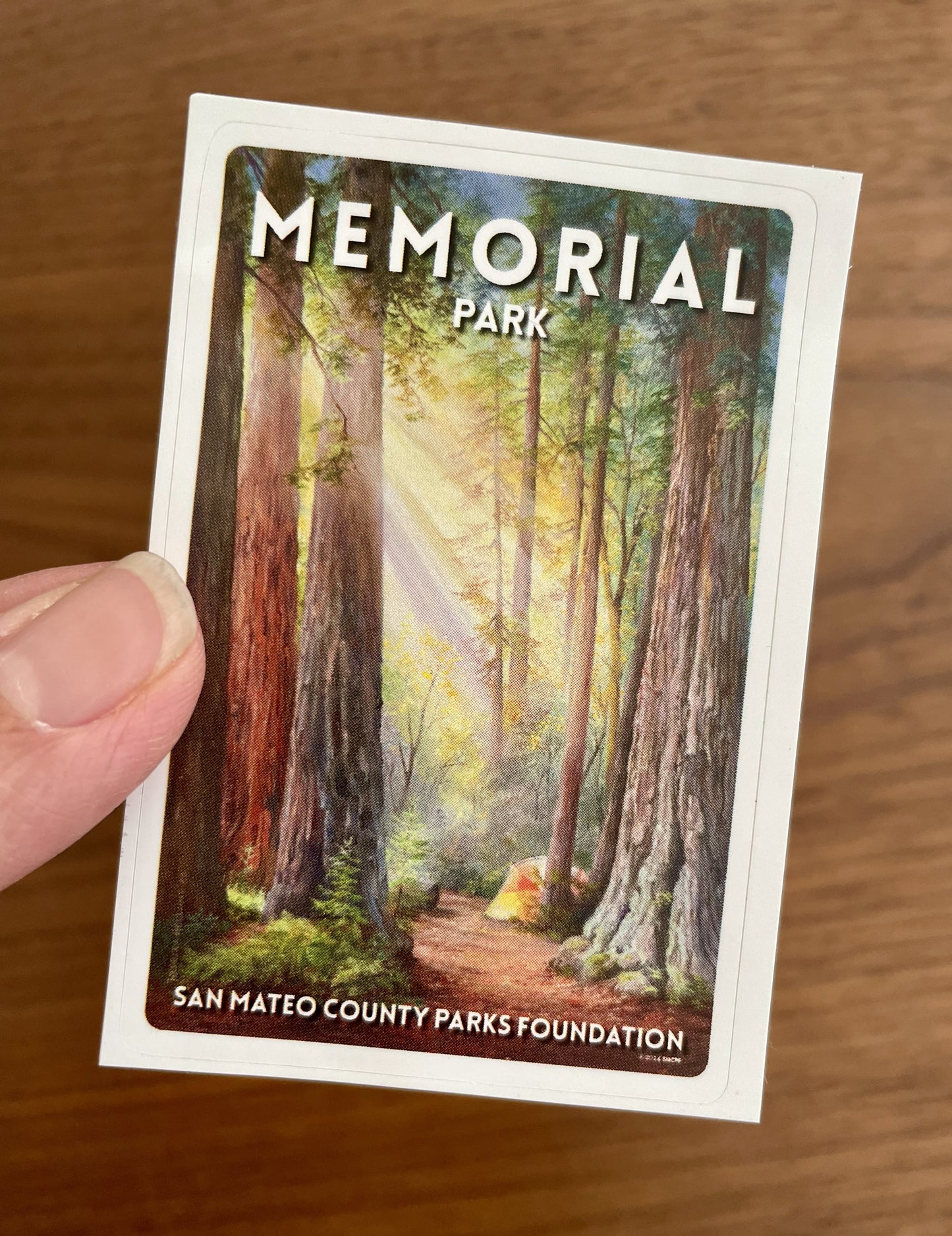 Memorial Park Sticker