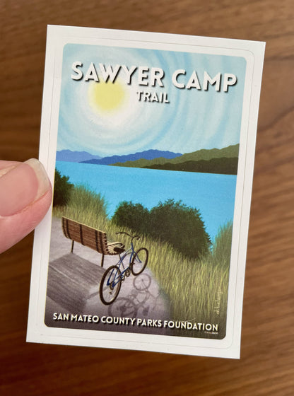 Sawyer Camp Trail Sticker